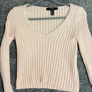 Light Pink Forever 21 Long Sleeve